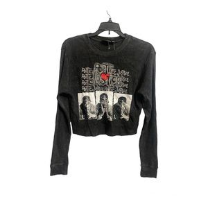 Women’s Poetic Justice Black Top Size Small New